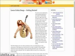 Sites similar to learnguitarsongsnow.org