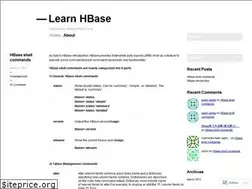 Sites similar to learnhbase.wordpress.com