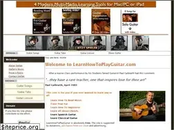 Sites similar to learnhowtoplayguitar.com