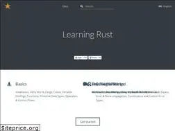 Sites similar to learning-rust.github.io