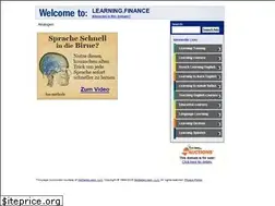 Sites similar to learning.finance