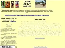 Sites similar to learningabouthorses.com