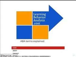 Sites similar to learningbehavioranalysis.com