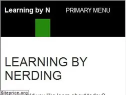 Sites similar to learningbynerding.com