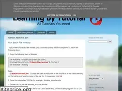 Sites similar to learningbytutz.blogspot.com
