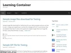 Sites similar to learningcontainer.com