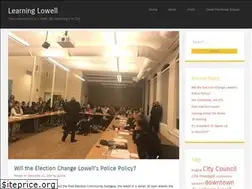 Sites similar to learninglowell.wordpress.com