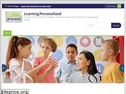 Sites similar to learningpersonalized.com