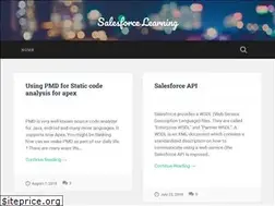 Sites similar to learningsfdc.wordpress.com