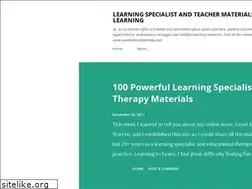 Sites similar to learningspecialistmaterials.blogspot.com