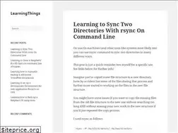 Sites similar to learningthings.info