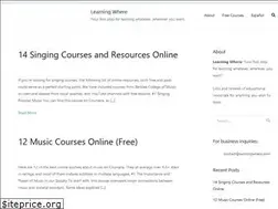 Sites similar to learningwhere.com