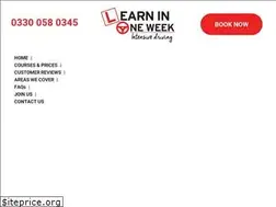 Sites similar to learninoneweek.co.uk