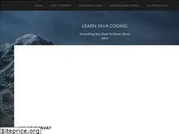 Sites similar to learnjavacoding.com
