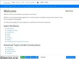 Sites similar to learnjavaonline.org