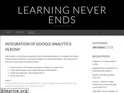 Sites similar to learnkony.wordpress.com