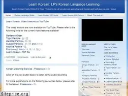 Sites similar to learnkoreanlp.com