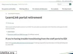 Sites similar to learnlink.sa.edu.au