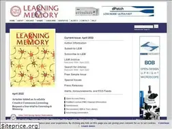 Sites similar to learnmem.org