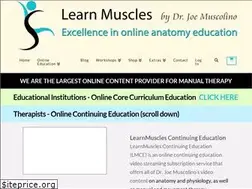 Sites similar to learnmuscles.com