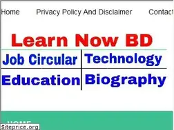 Sites similar to learnnowbd.blogspot.com