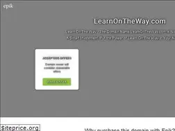 Sites similar to learnontheway.com