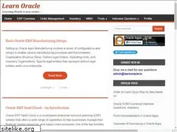 Sites similar to learnoracle.in