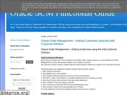 Sites similar to learnoraclecsbscm.blogspot.com