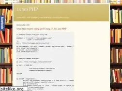Sites similar to learnphp4mmanoj.blogspot.com