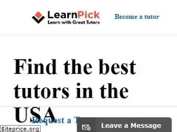 Sites similar to learnpick.com