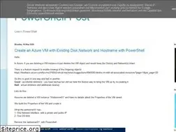 Sites similar to learnpowershellwithme.blogspot.com