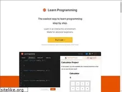 Sites similar to learnprogramming.online