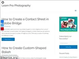 Sites similar to learnprophotography.com