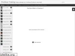 Sites similar to learnproshow.blogspot.com