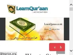 Sites similar to learnquraan.co.uk