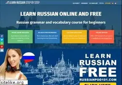 Sites similar to learnrussianstepbystep.com