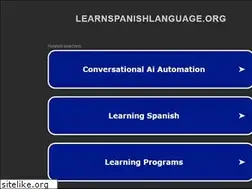 Sites similar to learnspanishlanguage.org