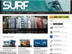 Sites similar to learnsurfschool.com