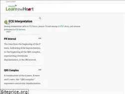 Sites similar to learntheheart.com