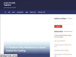 Sites similar to learntocodetogether.com