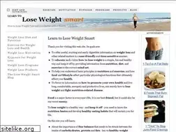 Sites similar to learntoloseweightsmart.com