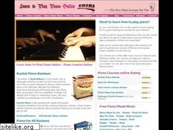 Sites similar to learntopianoonline.com