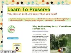 Sites similar to learntopreserve.com
