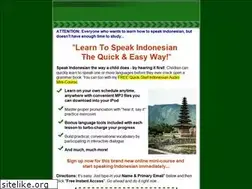 Sites similar to learntospeakindonesian.com