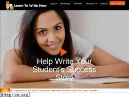 Sites similar to learntowritenow.com