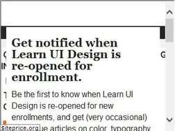 Sites similar to learnui.design