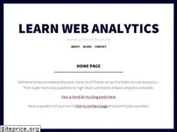 Sites similar to learnwebanalytics.com