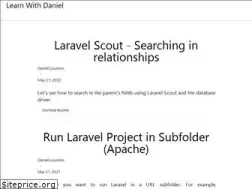 Sites similar to learnwithdaniel.com