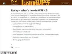 Sites similar to learnwpf.com