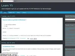 Sites similar to learnyii.blogspot.com